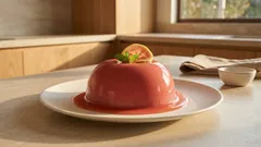 Gelatina de guayaba sin azúcar: cremosa, firme y con yogurt griego (paso a paso)