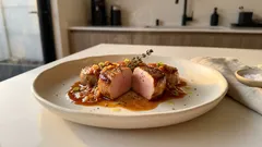 Solomillo de cerdo en salsa exprés: jugoso y listo en una sola sartén