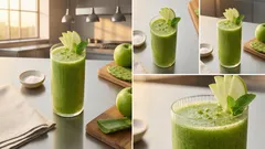 Licuado de manzana verde con nopal y sábila: fresco, liviano y listo en minutos